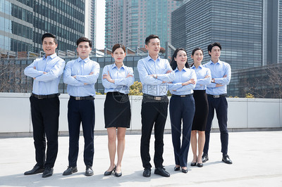 企業(yè)團(tuán)隊藍(lán)領(lǐng)形象